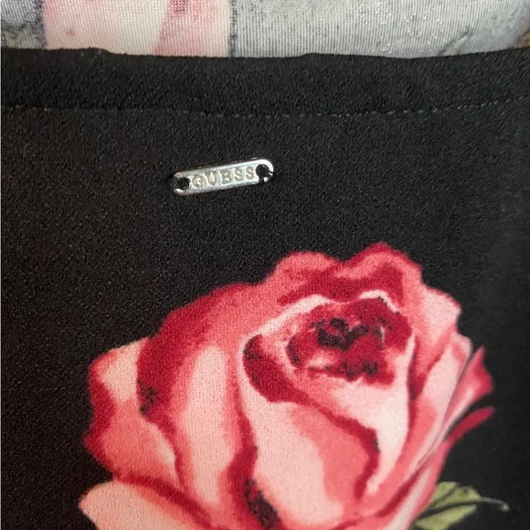 Guess Bianka rose print slit mini dress - Picture 8 of 15